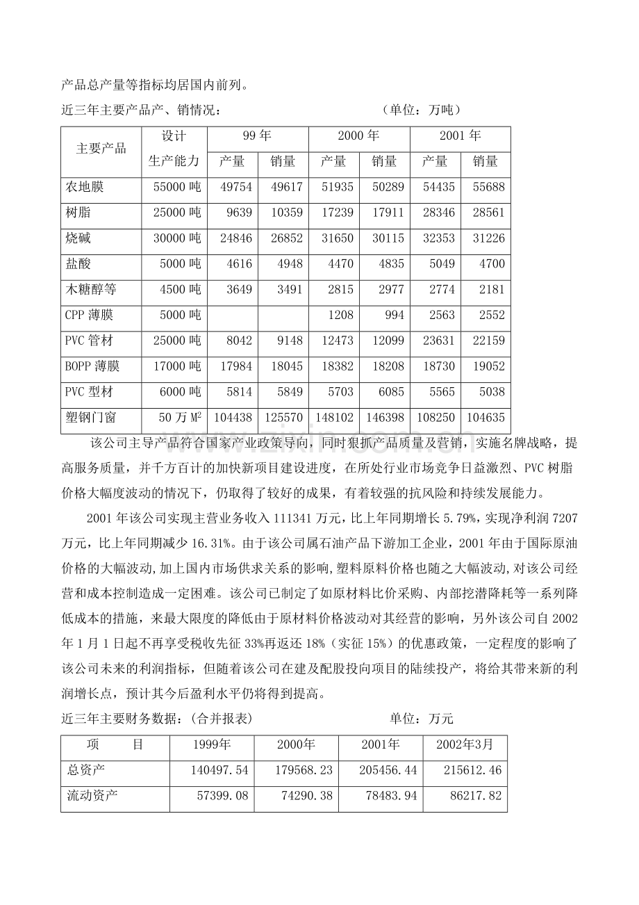 年产21000吨水、气用pe管材管件项目可行性研究报告.doc_第3页