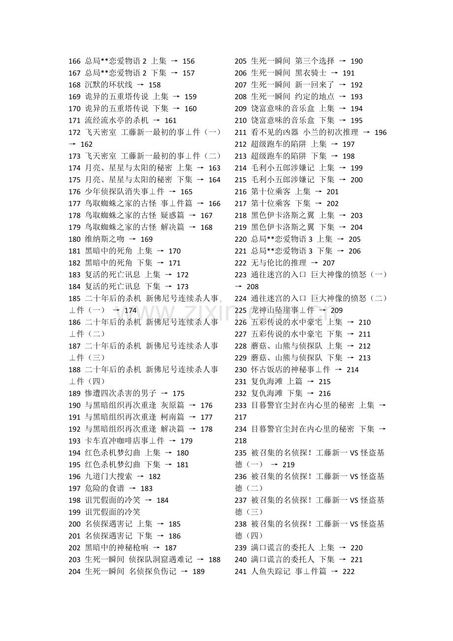 名侦探柯南中日对照集数一览表.doc_第3页