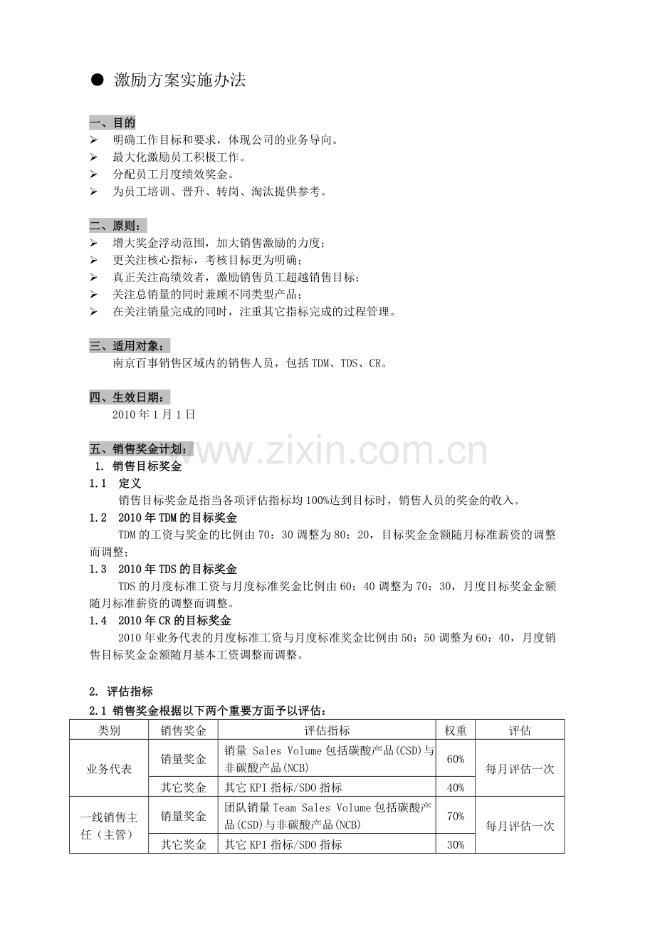 销售激励方案v6---策划方案.doc_第2页