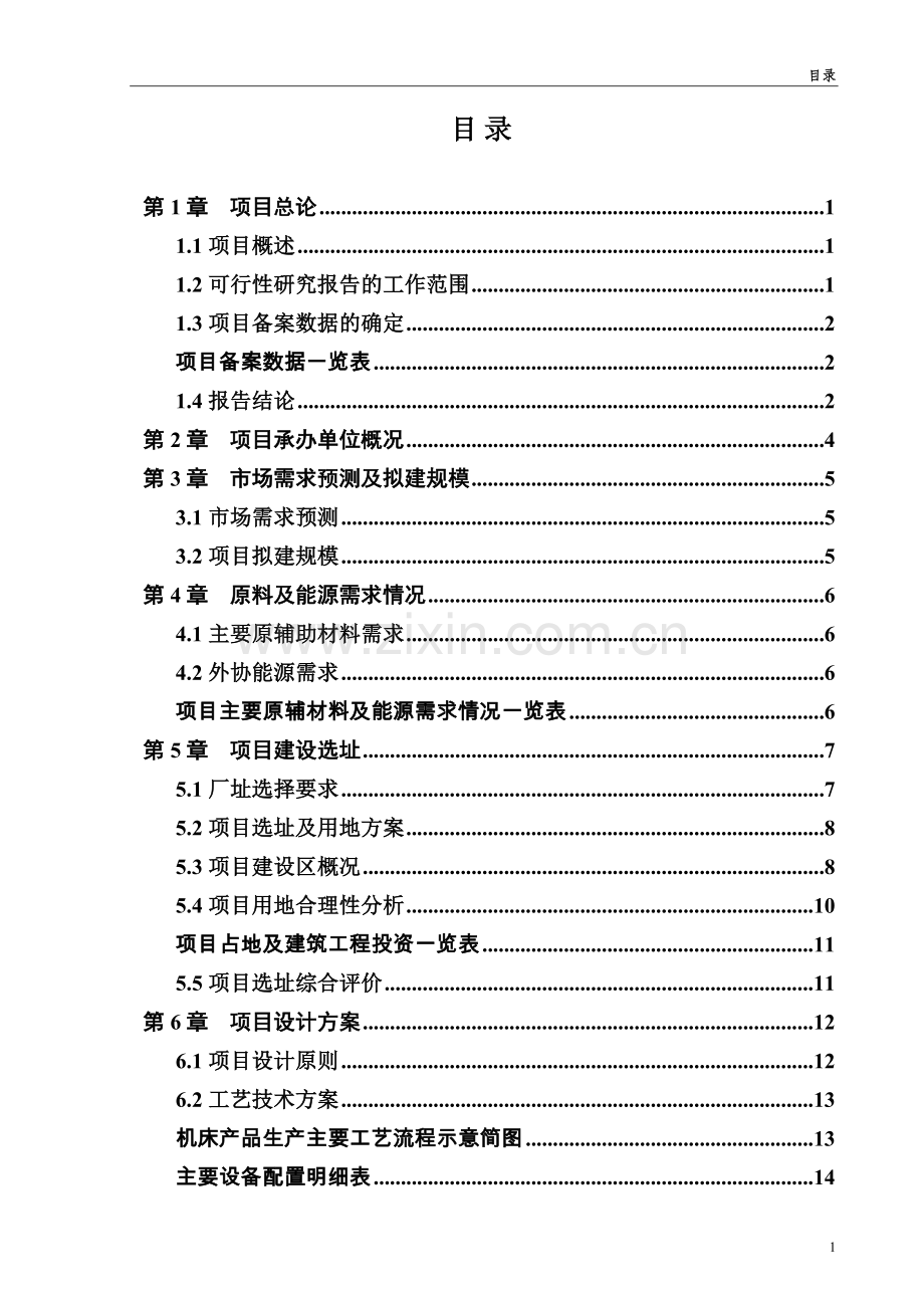 机床项目可行性研究报告.doc_第2页