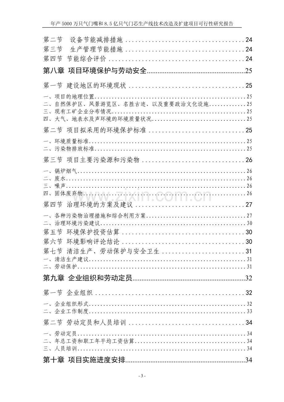 年产5000万只气门嘴和8.5亿只气门芯生产线技术改造及扩建项目可行性研究报告.doc_第3页