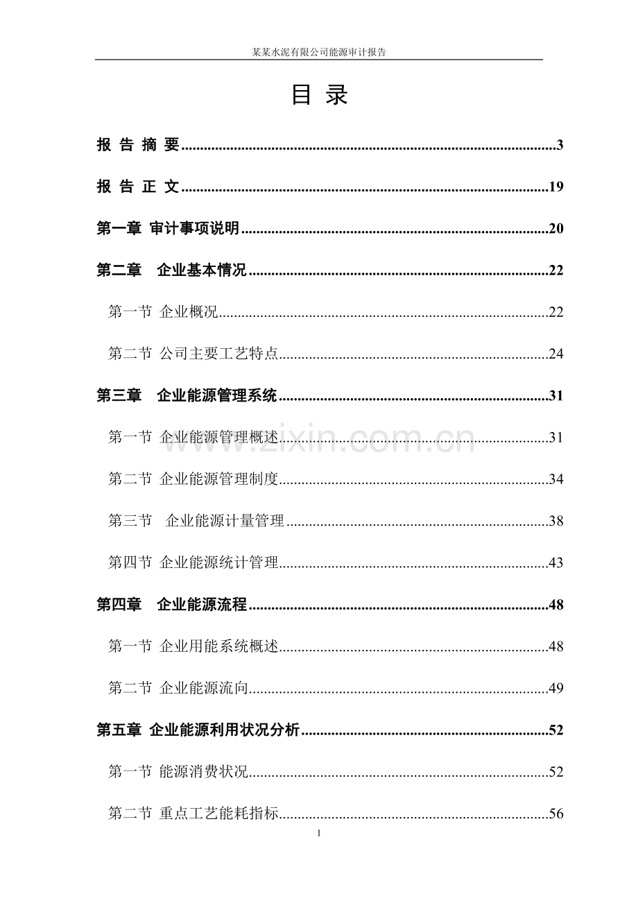 某水泥企业能源审计报告.doc_第1页