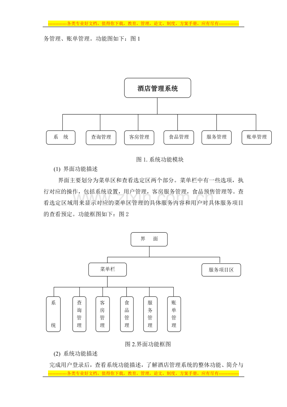 酒店管理系统开题报告.docx_第3页