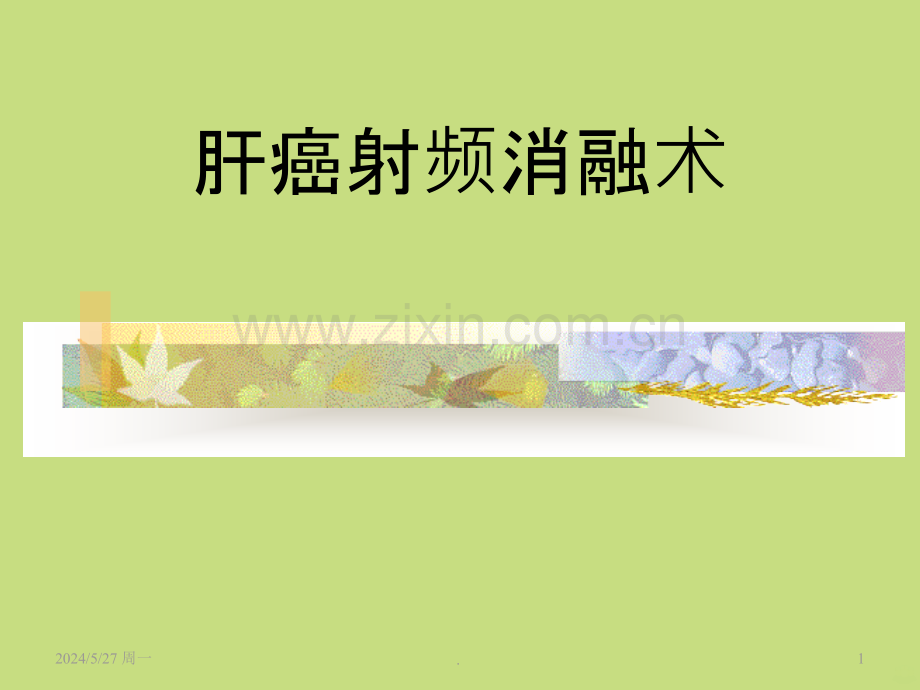 肝癌射频消融术.ppt_第1页