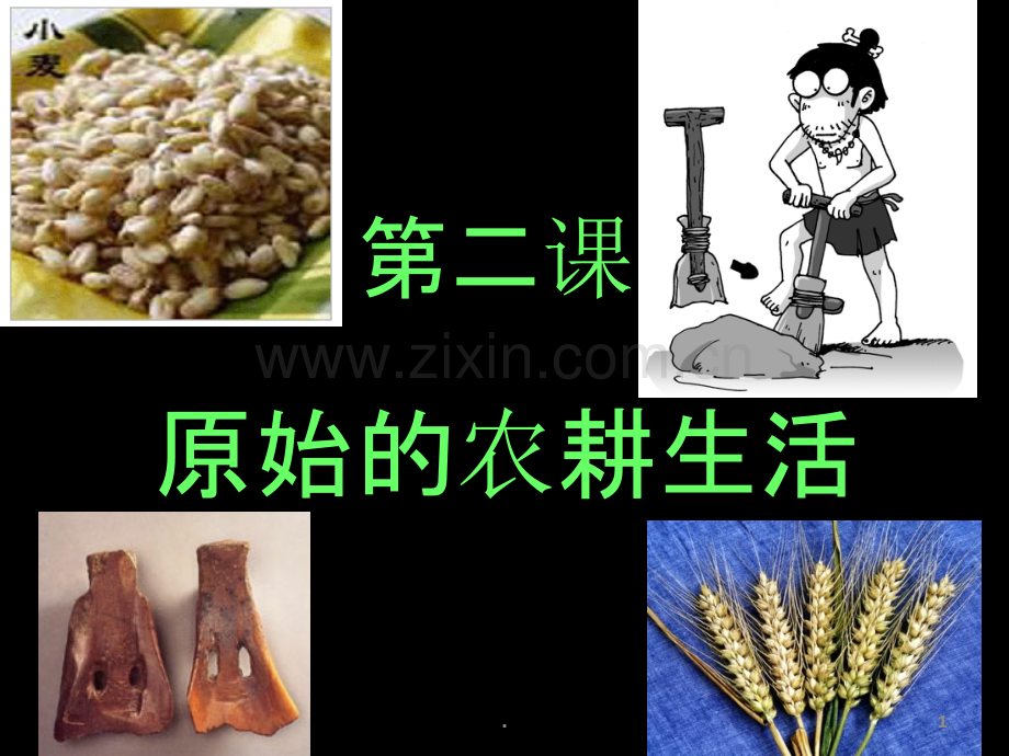 原始的农耕生活.ppt_第1页