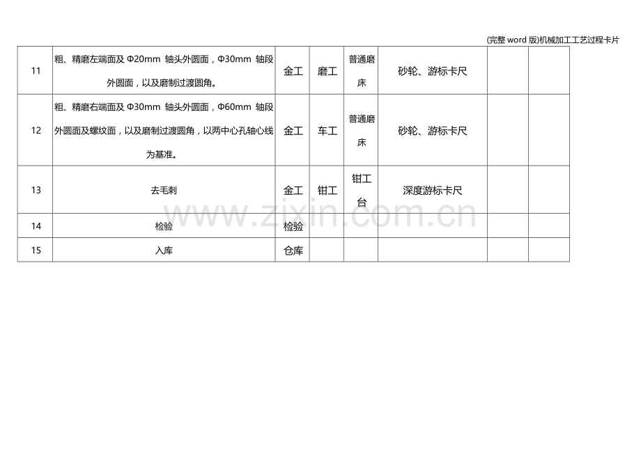 机械加工工艺过程卡片.doc_第3页