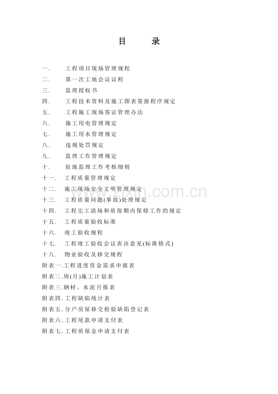 房地产公司工程管理办法及规定.doc_第1页