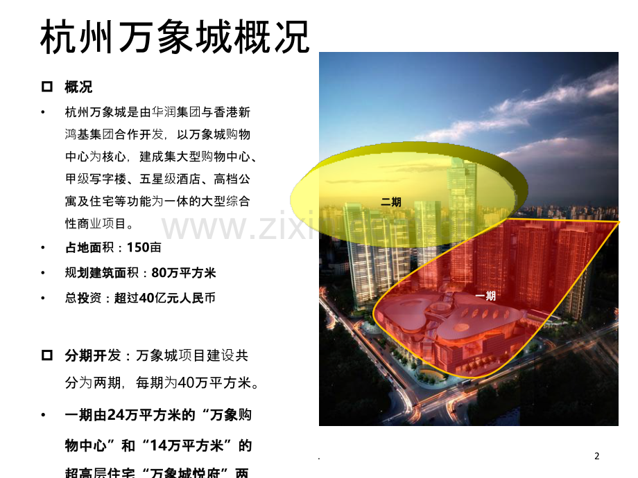 杭州万象城平面图及相关资料.ppt_第2页