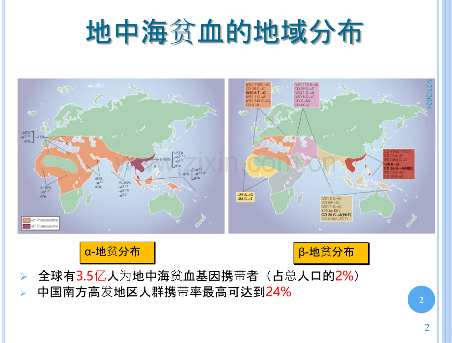 地中海贫血基因检测的临床应用.ppt_第2页