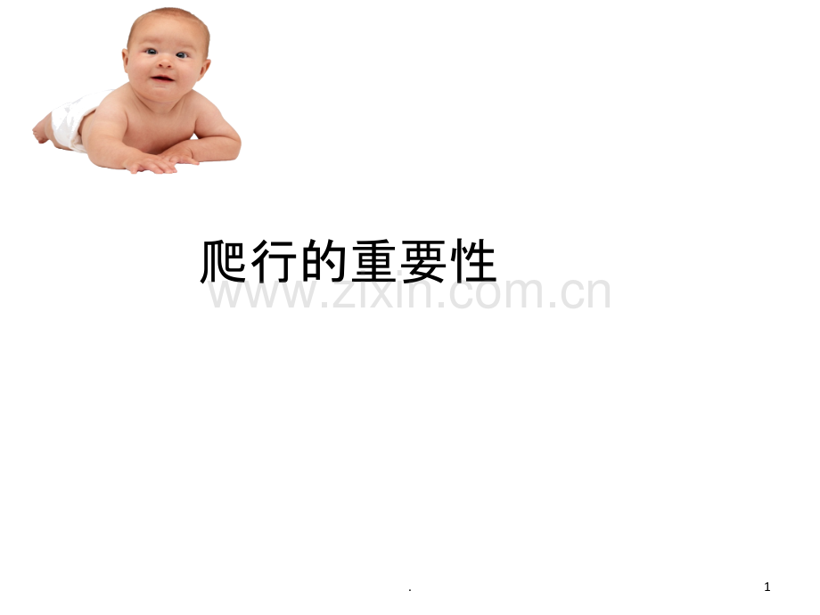 爬行的重要性.ppt_第1页