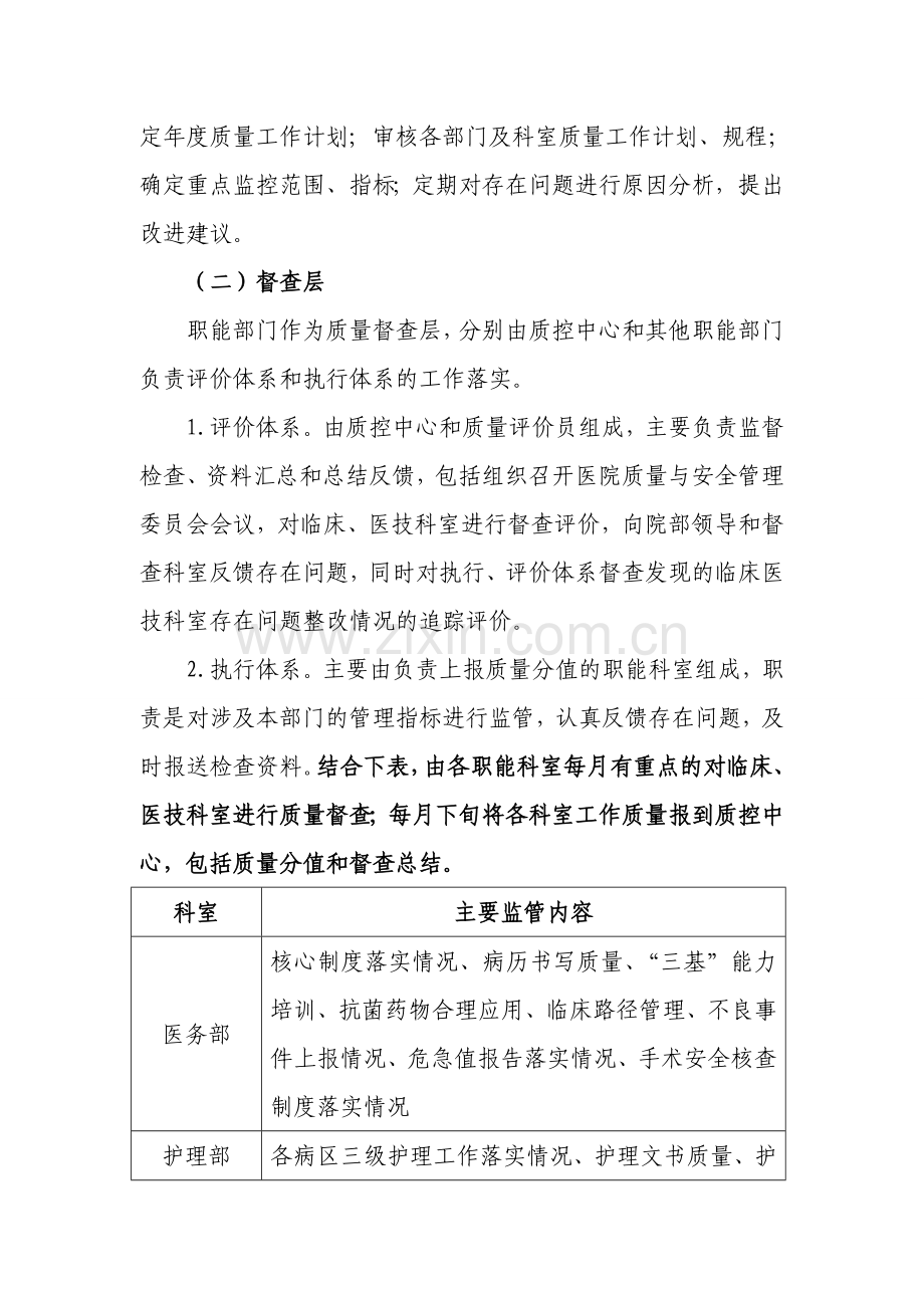 医院质量与安全管理委员会工作方案-2.doc_第3页