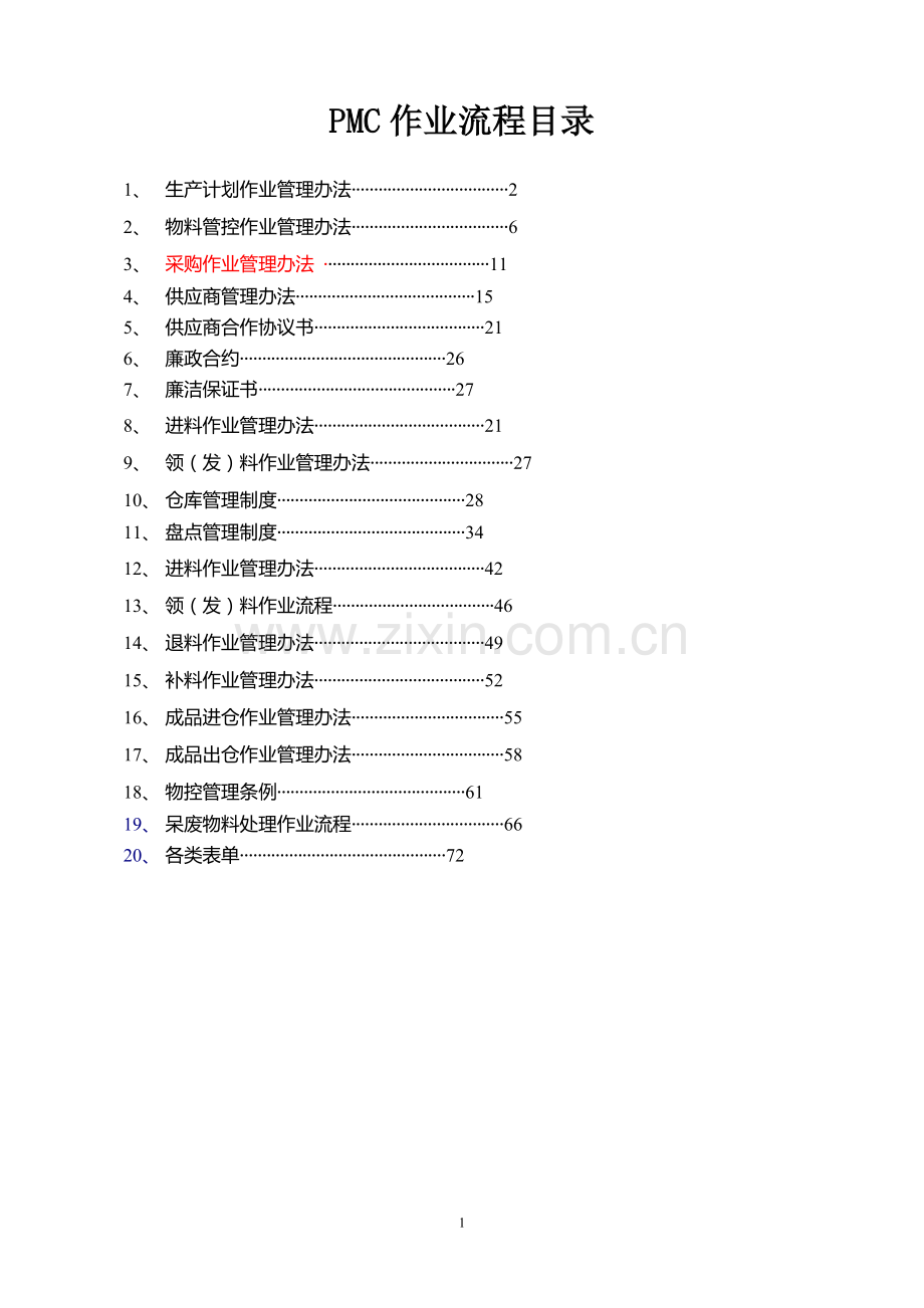 完整的PMC部门作业流程-生管、采购与仓库管理制度(2).doc_第1页