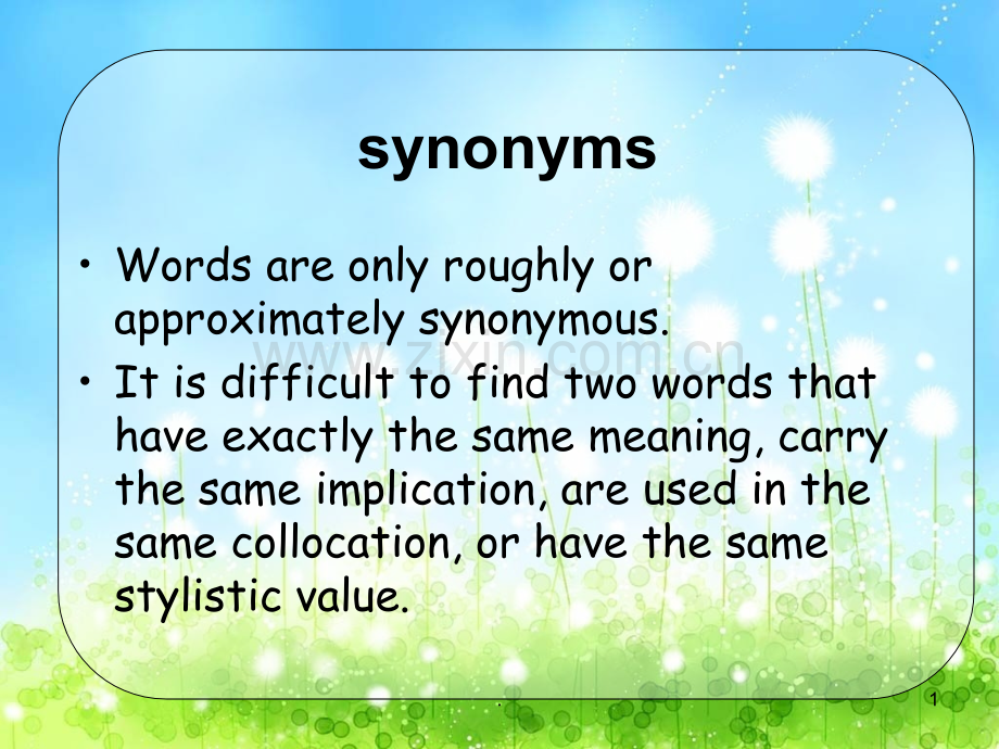 synonyms.ppt_第1页