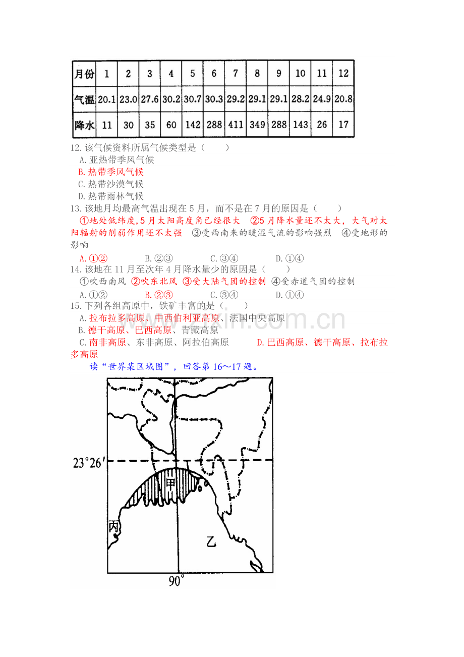 南亚与印度练习题.pdf_第3页