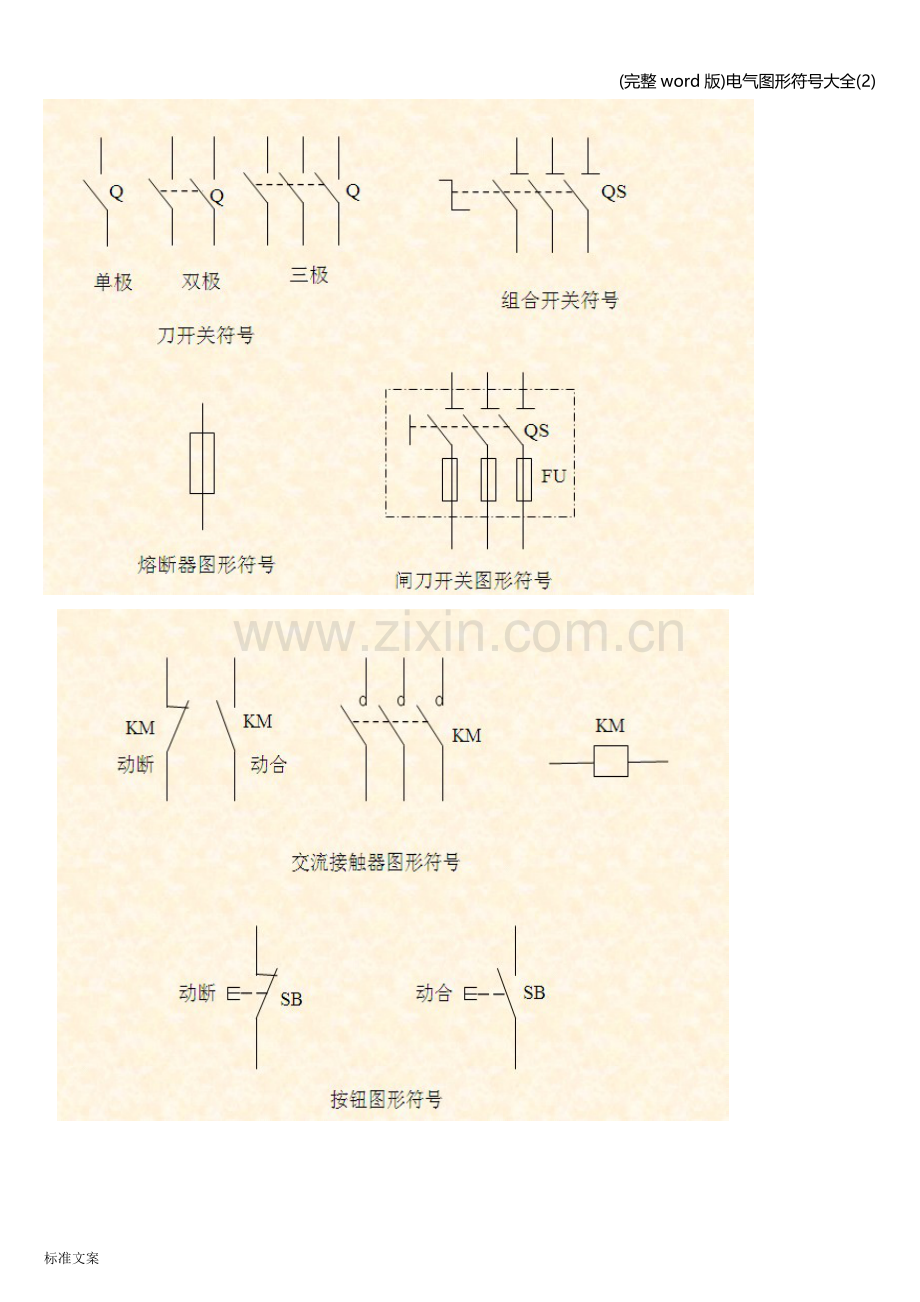 电气图形符号大全(2).doc_第1页