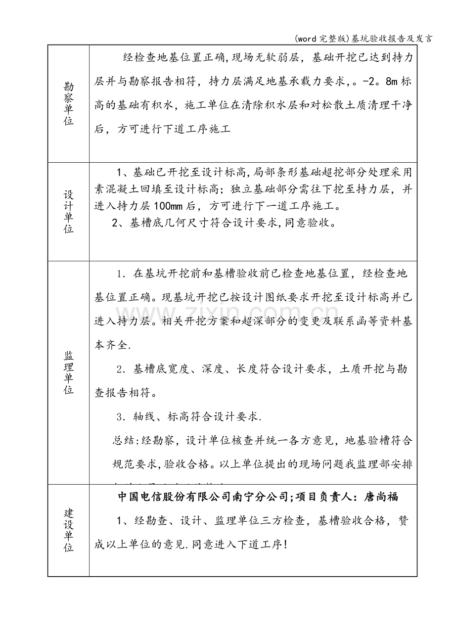 基坑验收报告及发言.doc_第2页