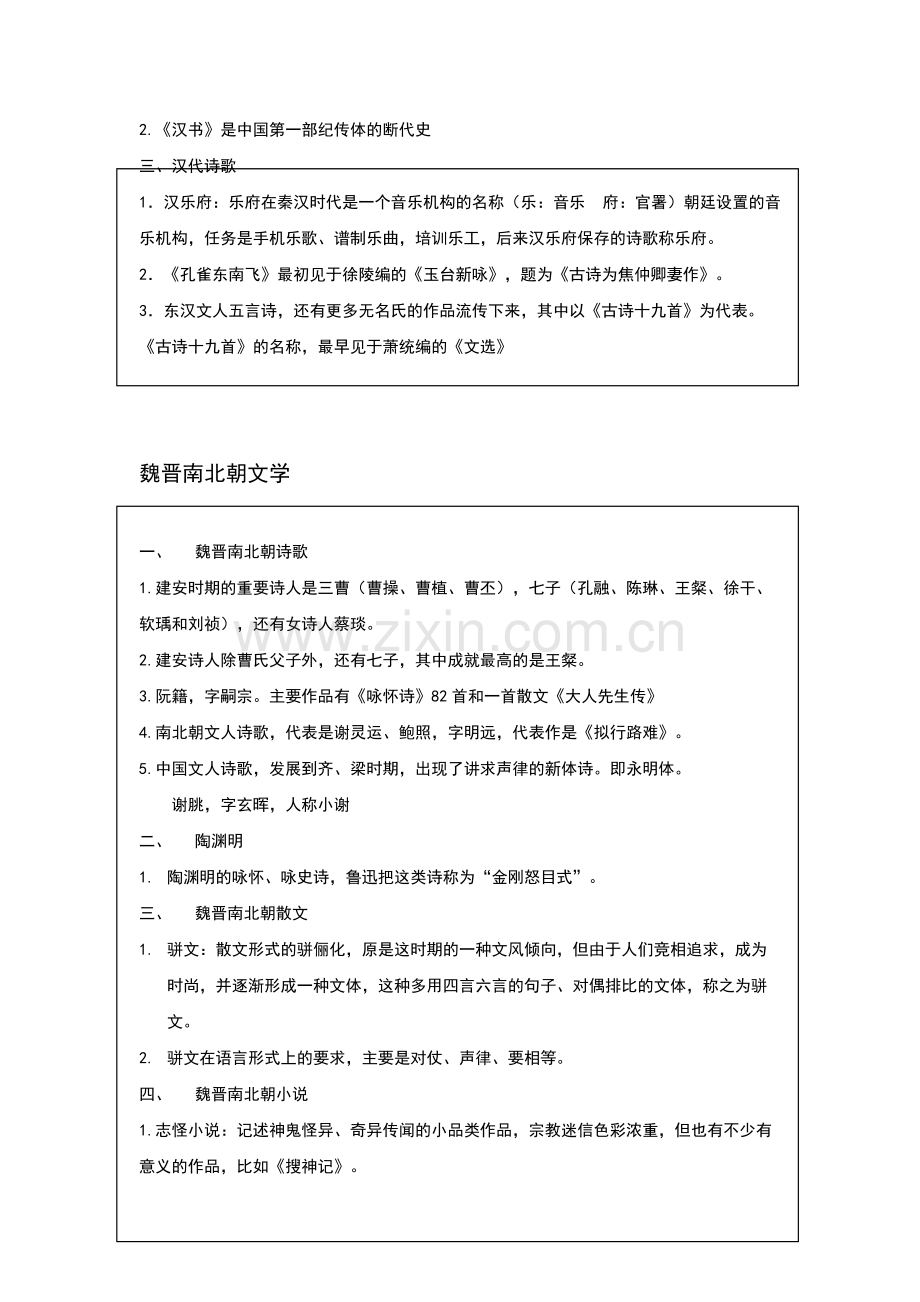 中国古代文学知识点整理.pdf_第3页