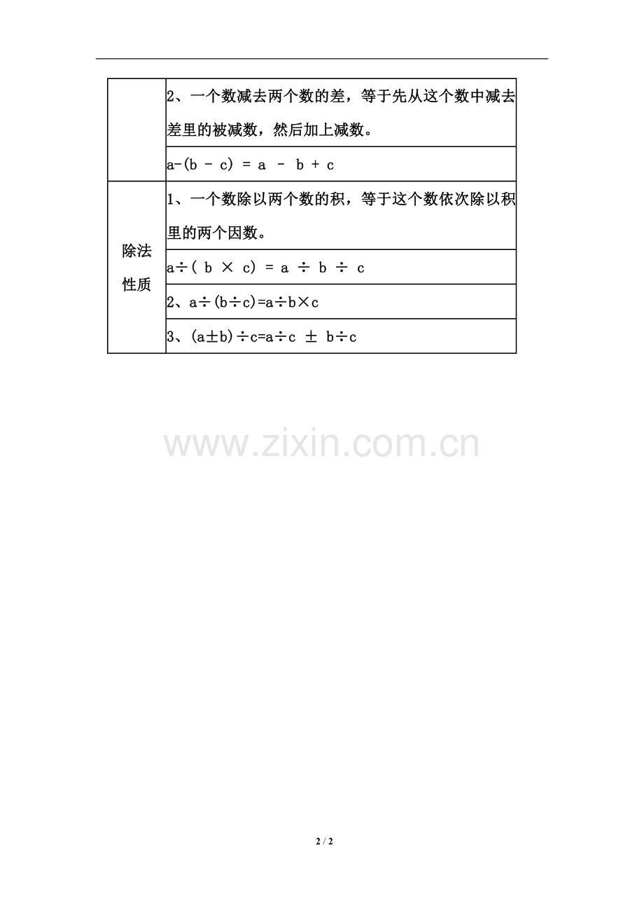 知识总结：简便运算定律.doc_第2页