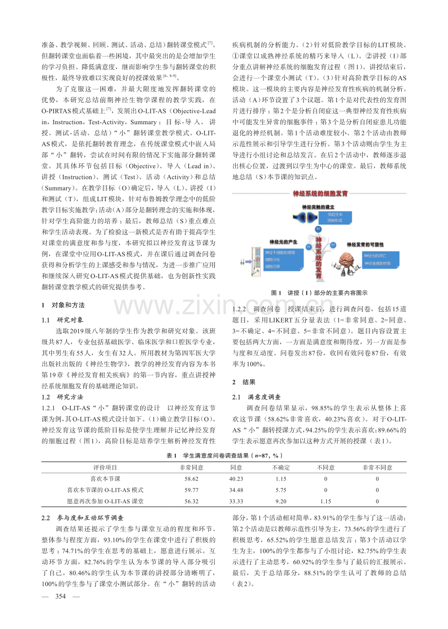 基于翻转理念的神经生物学“小”翻转互动式教学实践.pdf_第2页