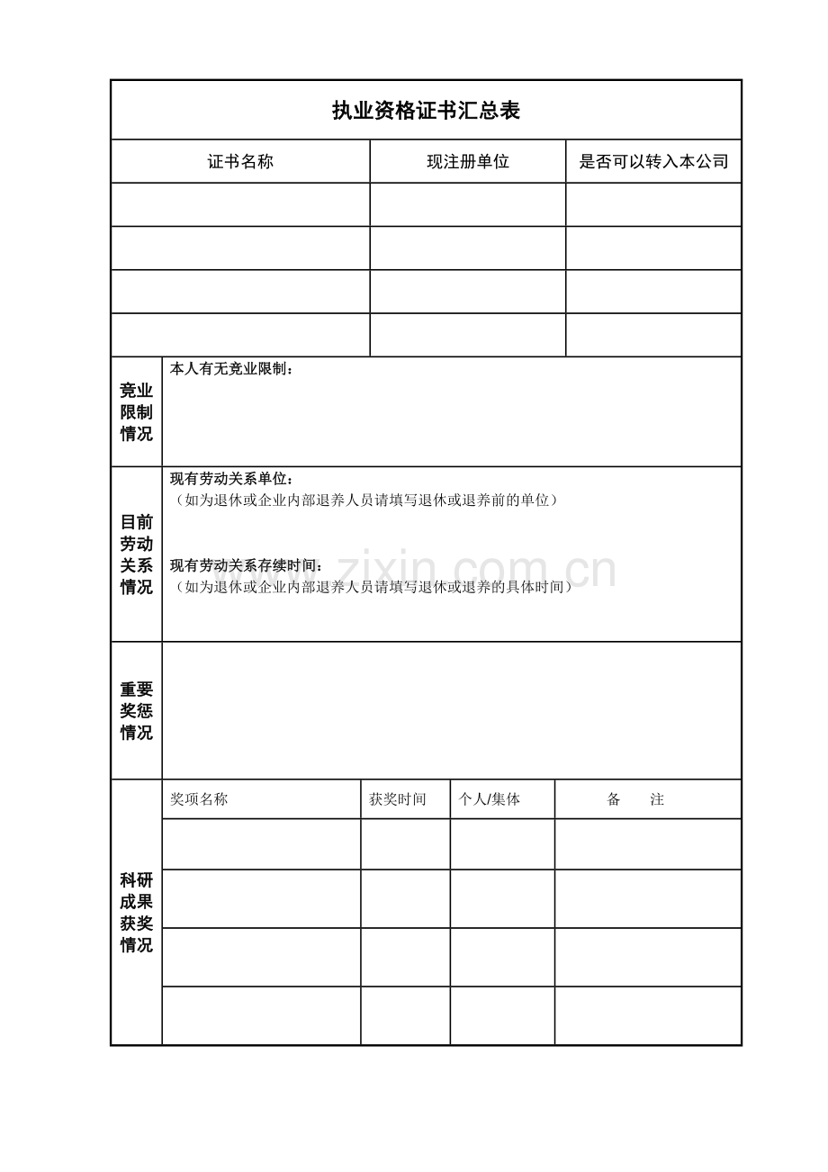 个人基本情况表.doc_第3页