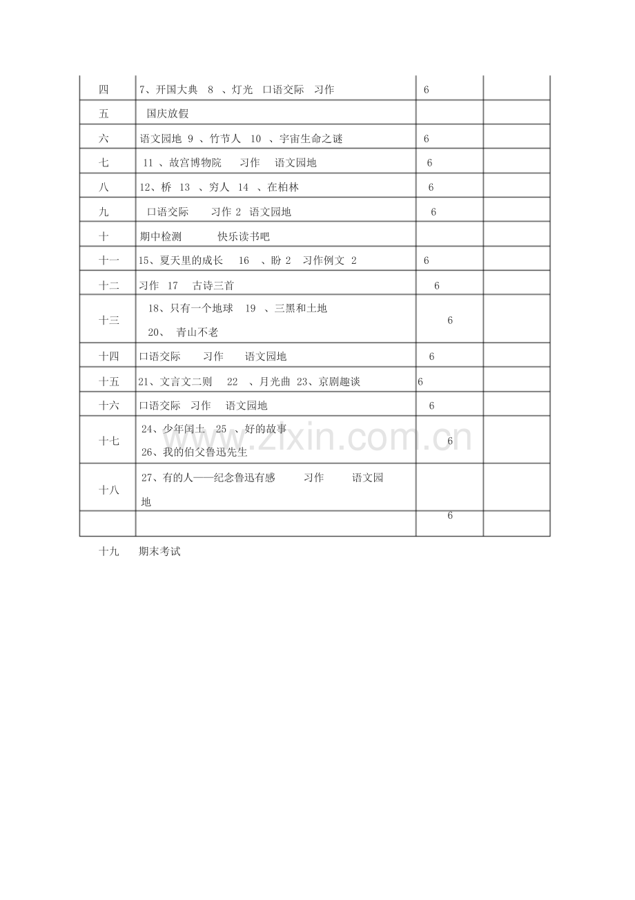 六年级语文教学计划(部编版).doc_第3页