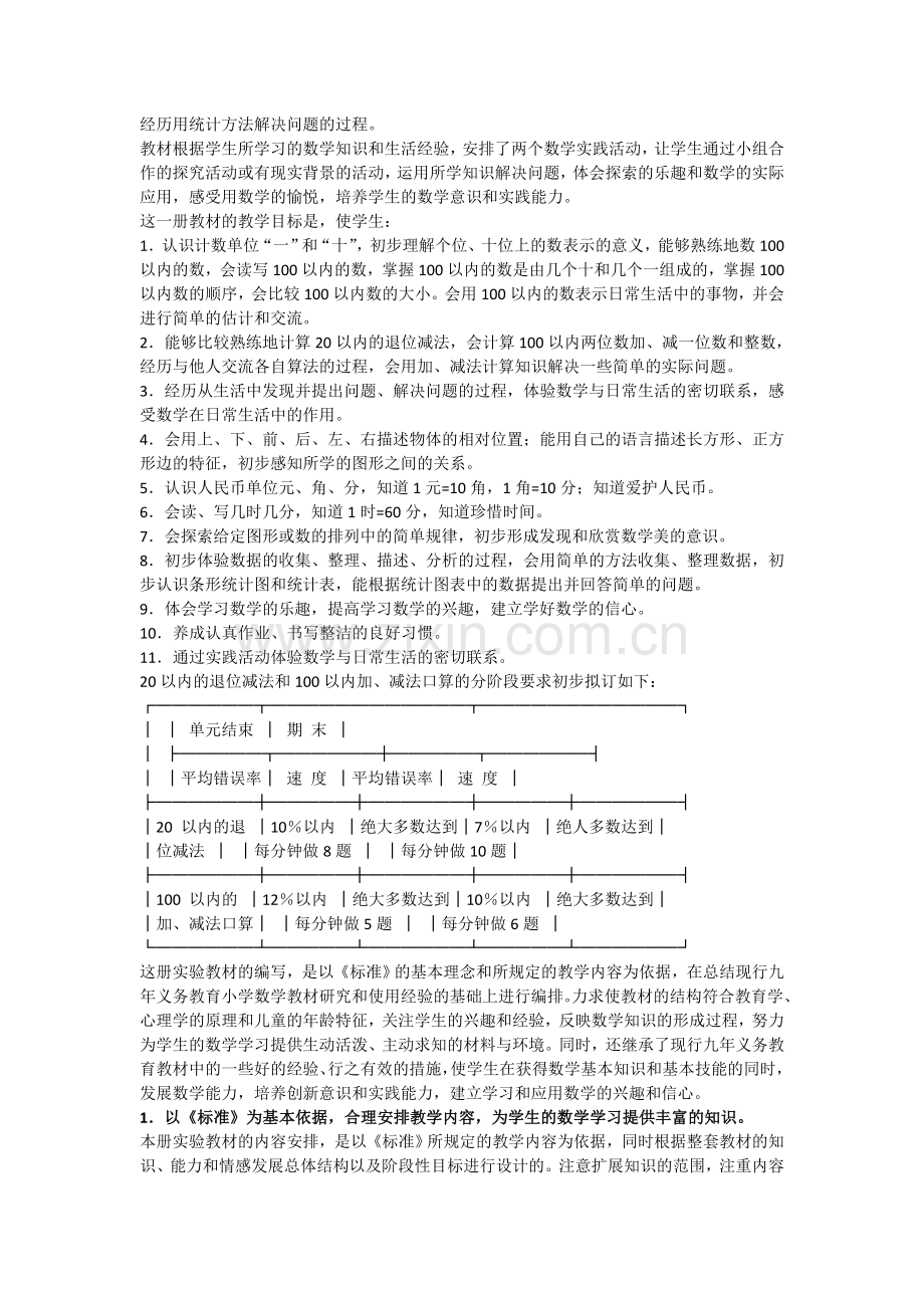 人教版小学数学一年级下册教学用书.doc_第3页