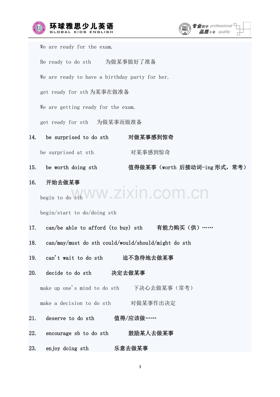 新初一英语70个必背重点句型.doc_第3页