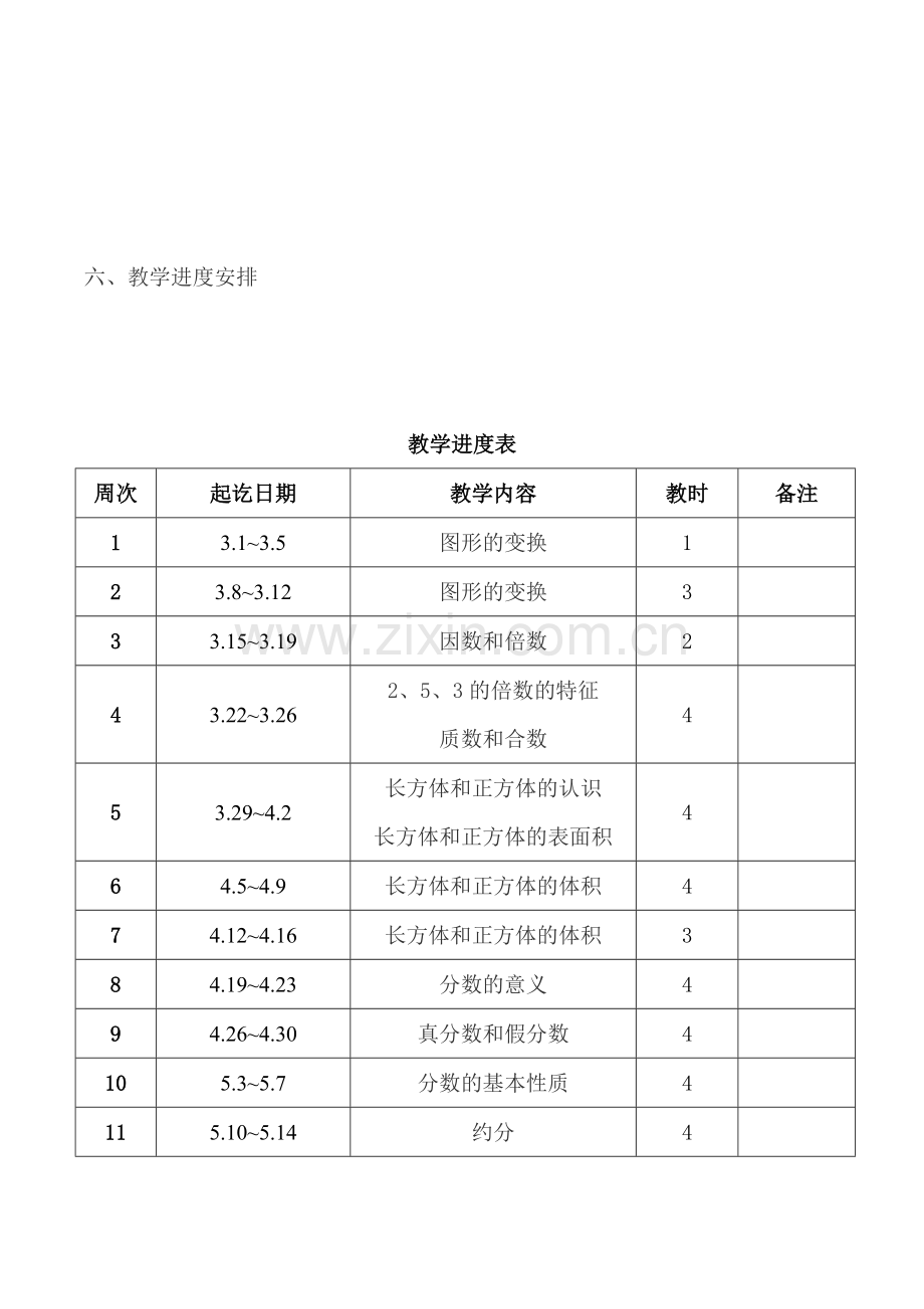 人教版小学五年级数学下册教学计划[1].doc_第3页