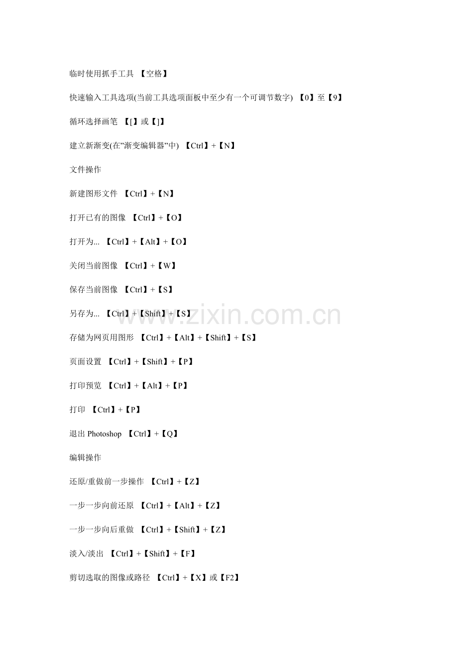 PS快捷键命令大全.doc_第3页