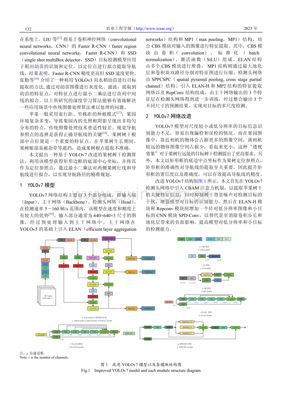 基于改进YOLOv7的果园行间导航线检测.pdf_第2页