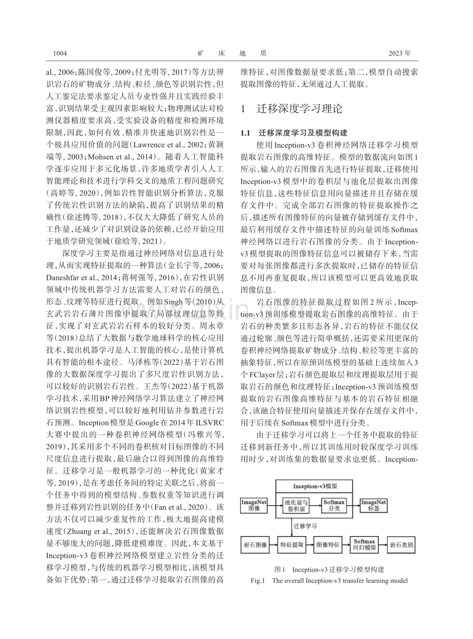 基于卷积神经网络迁移学习模型的矿岩智能识别方法.pdf_第2页