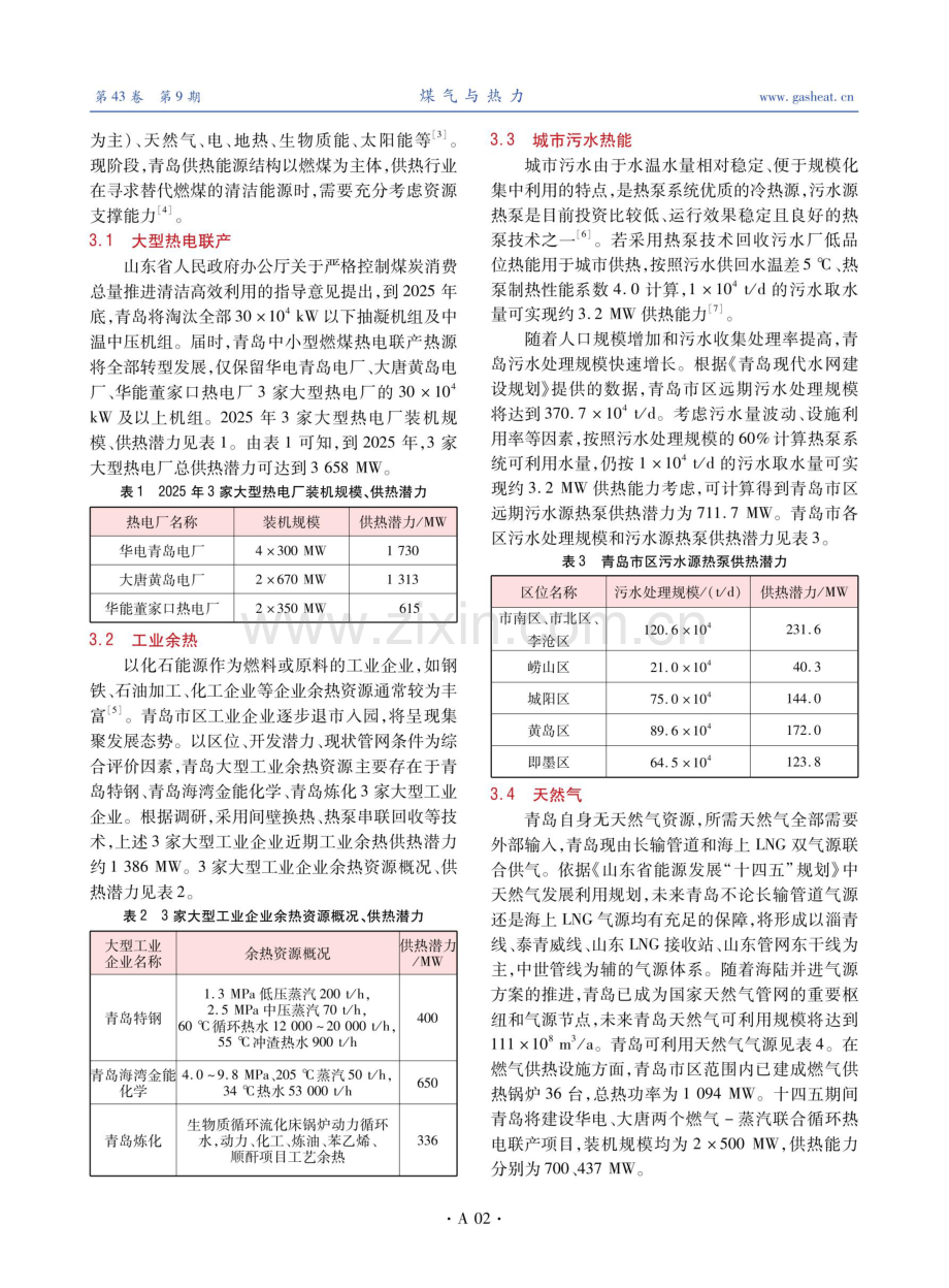 基于能源条件的青岛市清洁供热发展策略.pdf_第2页