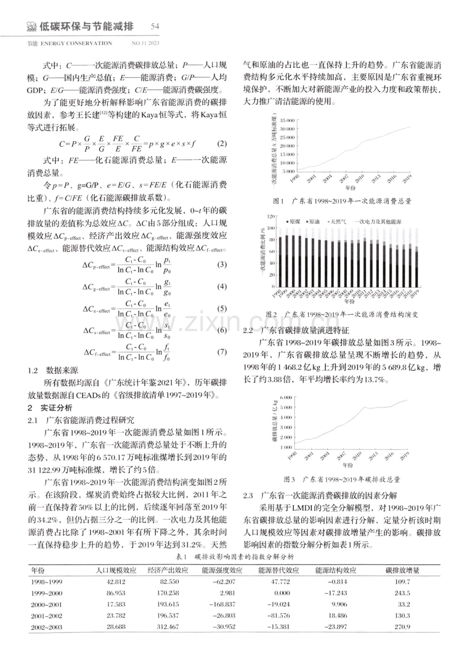 基于扩展Kaya模型的广东能源消费碳排放及其影响因素研究.pdf_第2页