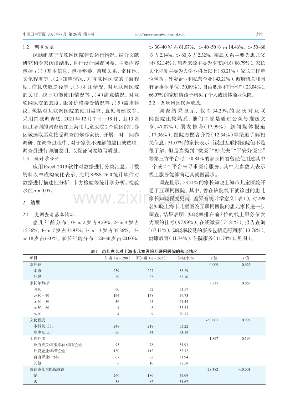 基于患者视角的公立医院互联网医院发展路径.pdf_第2页