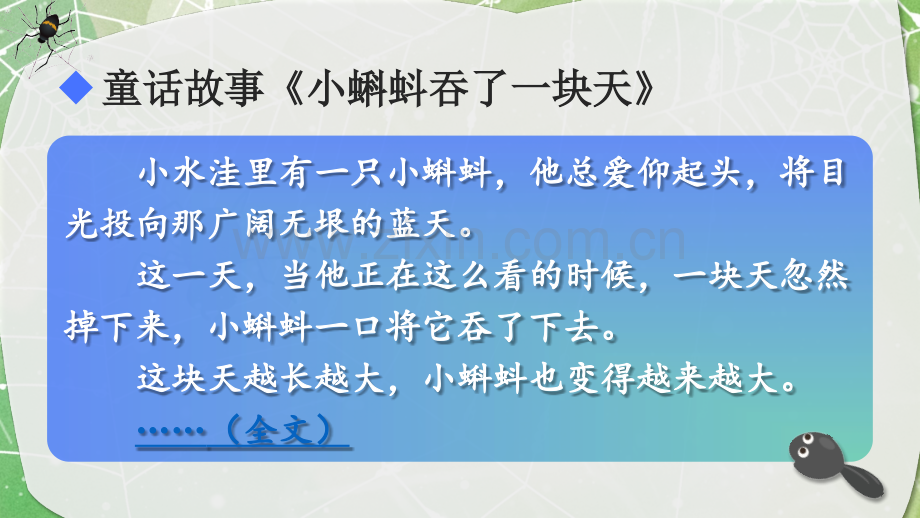 2023年部编版二年级语文下册《蜘蛛开店》课件.pptx_第3页