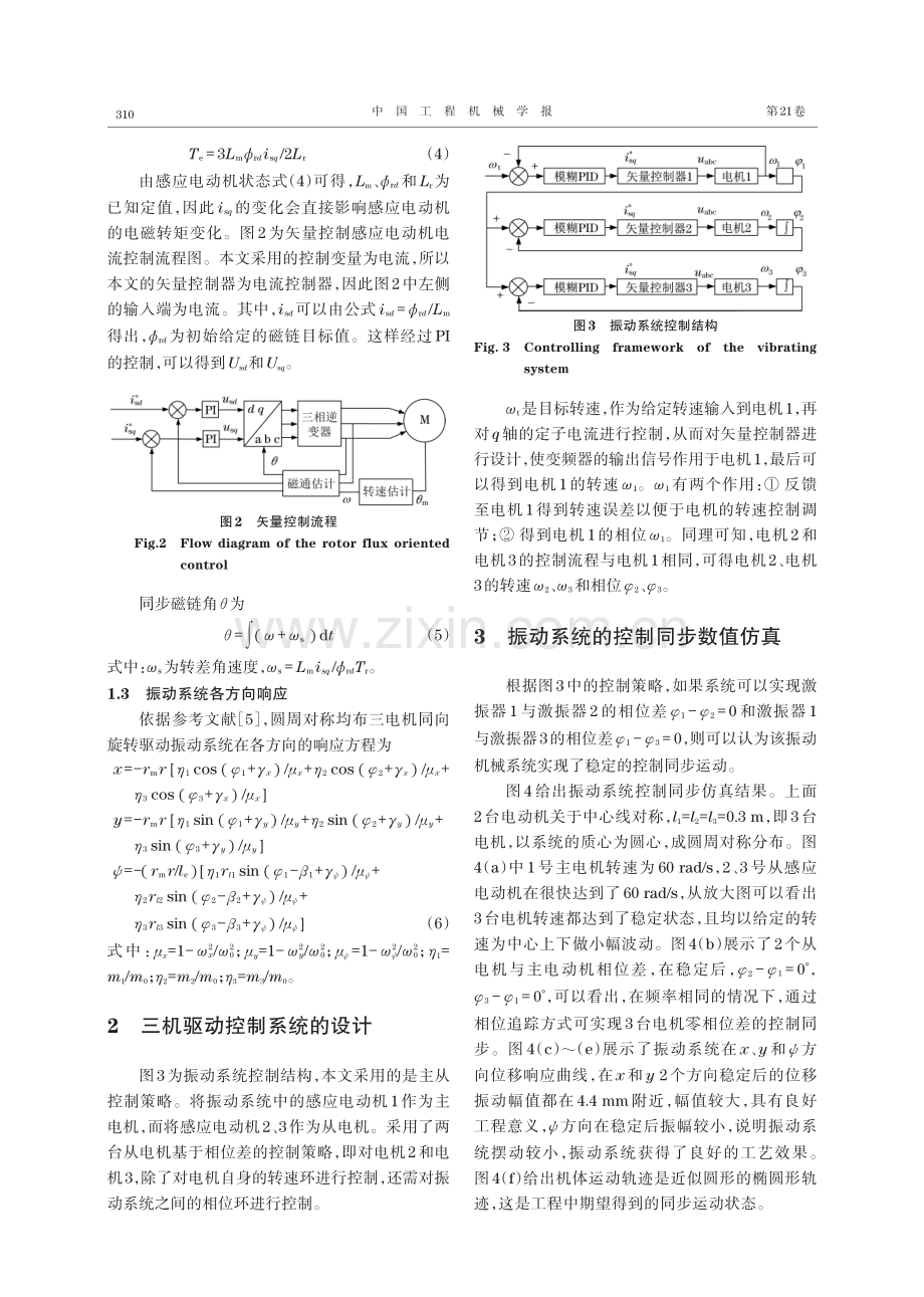 基于模糊PID的三机驱动振动系统控制同步研究.pdf_第3页