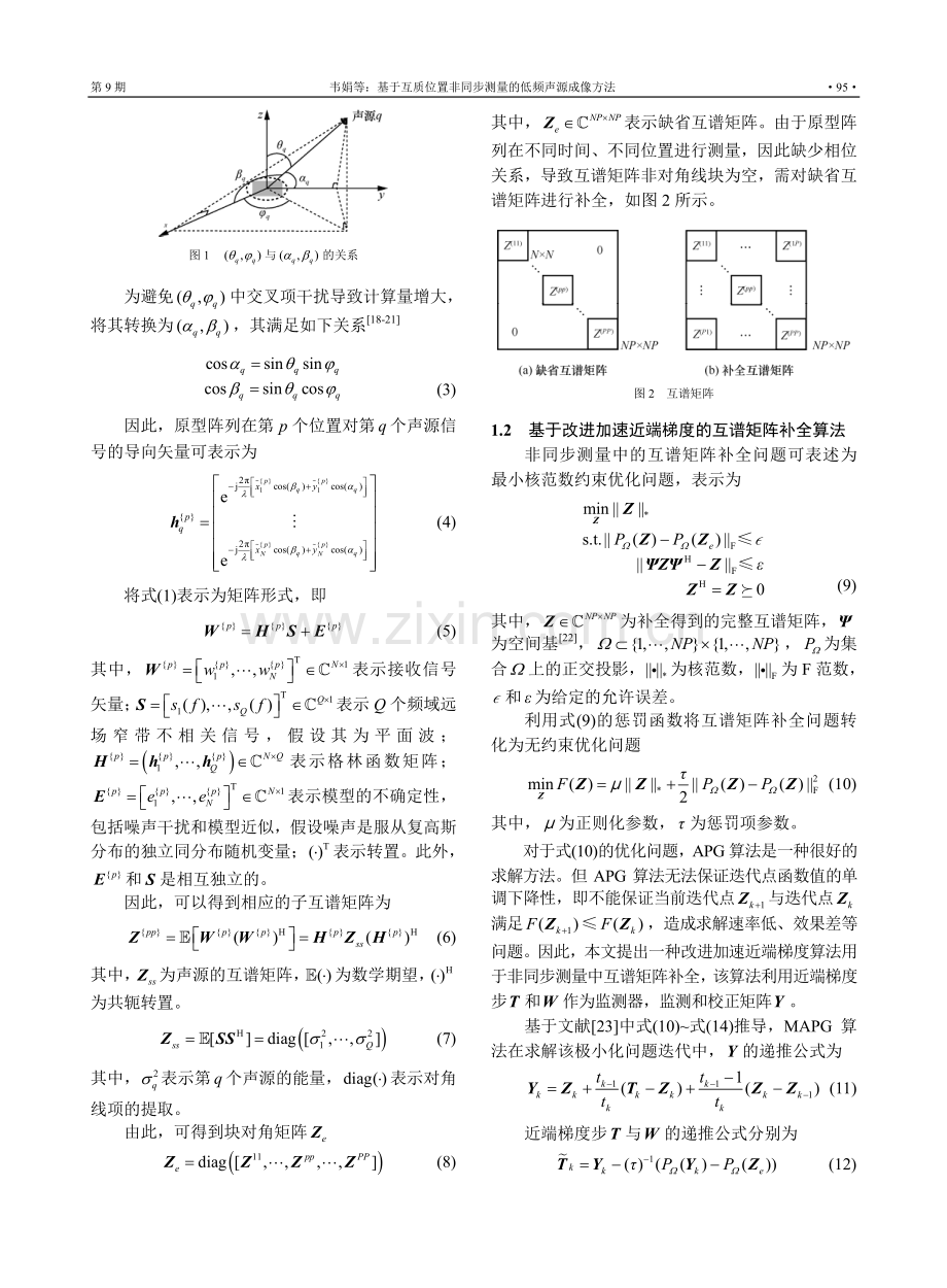 基于互质位置非同步测量的低频声源成像方法.pdf_第3页