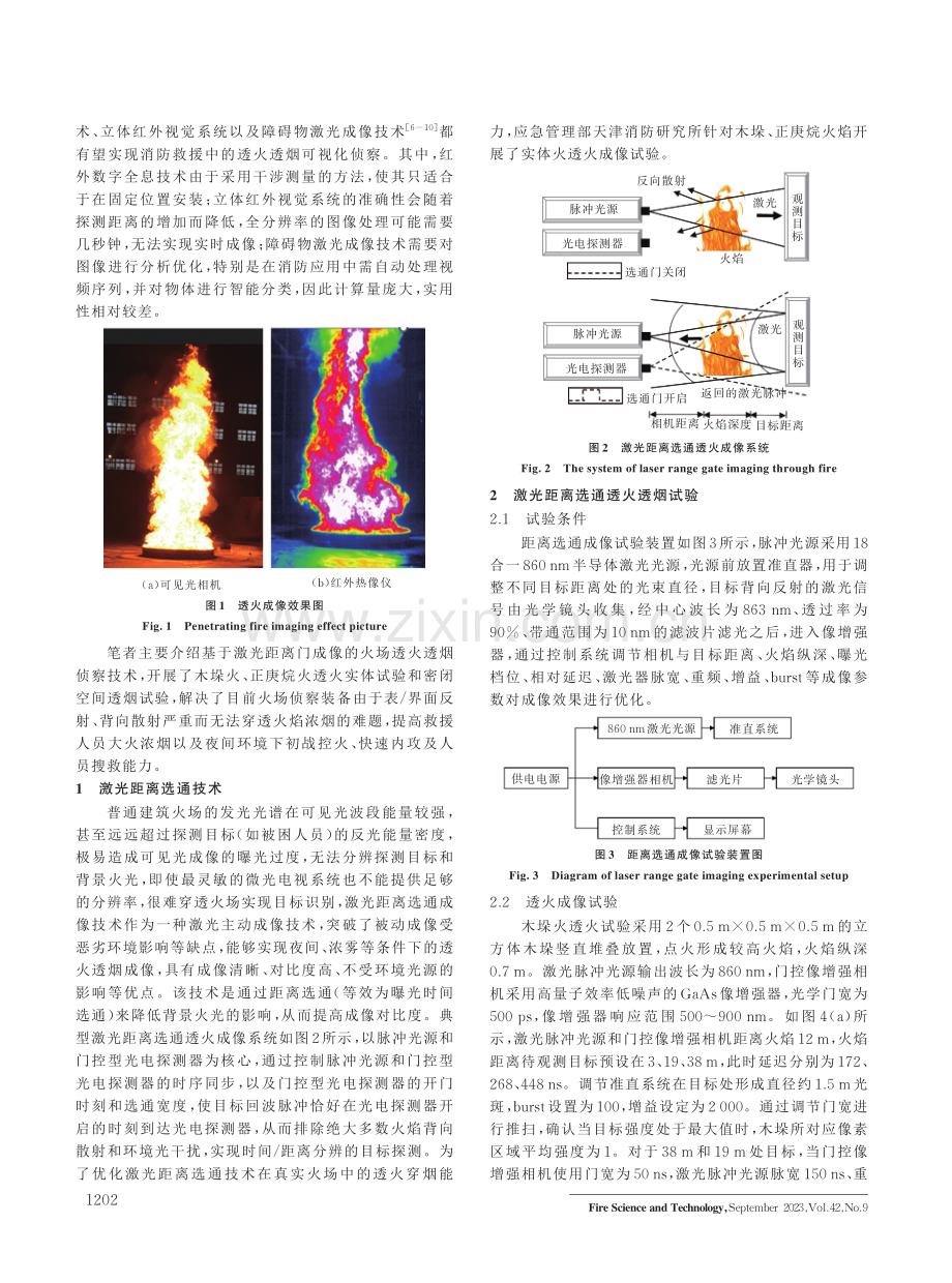 基于激光距离选通成像的透火透烟侦察技术.pdf_第2页