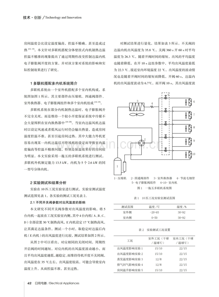 基于冷媒流量周期变化的多联式空调温度控制研究.pdf_第2页