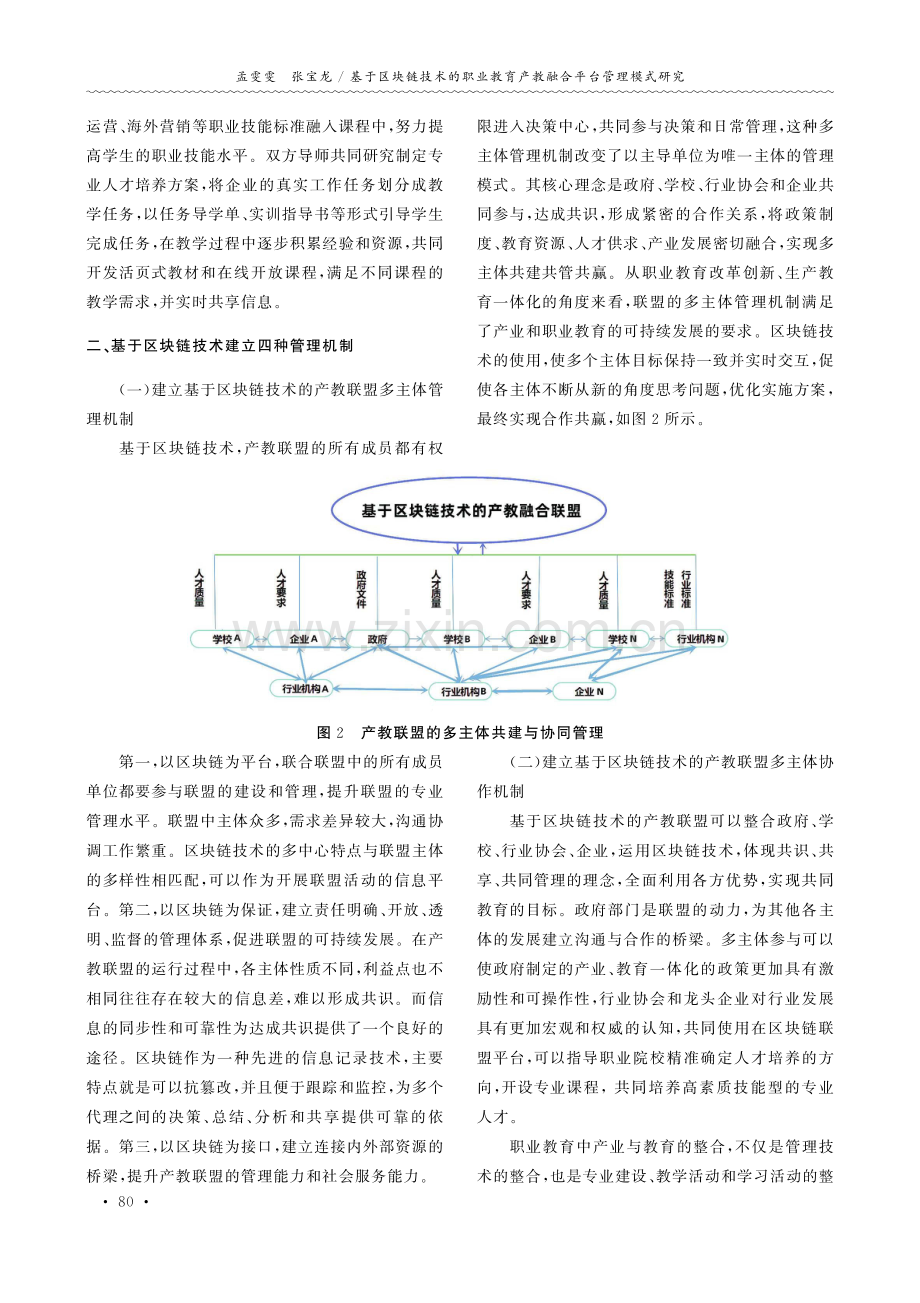 基于区块链技术的职业教育产教融合平台管理模式研究.pdf_第2页