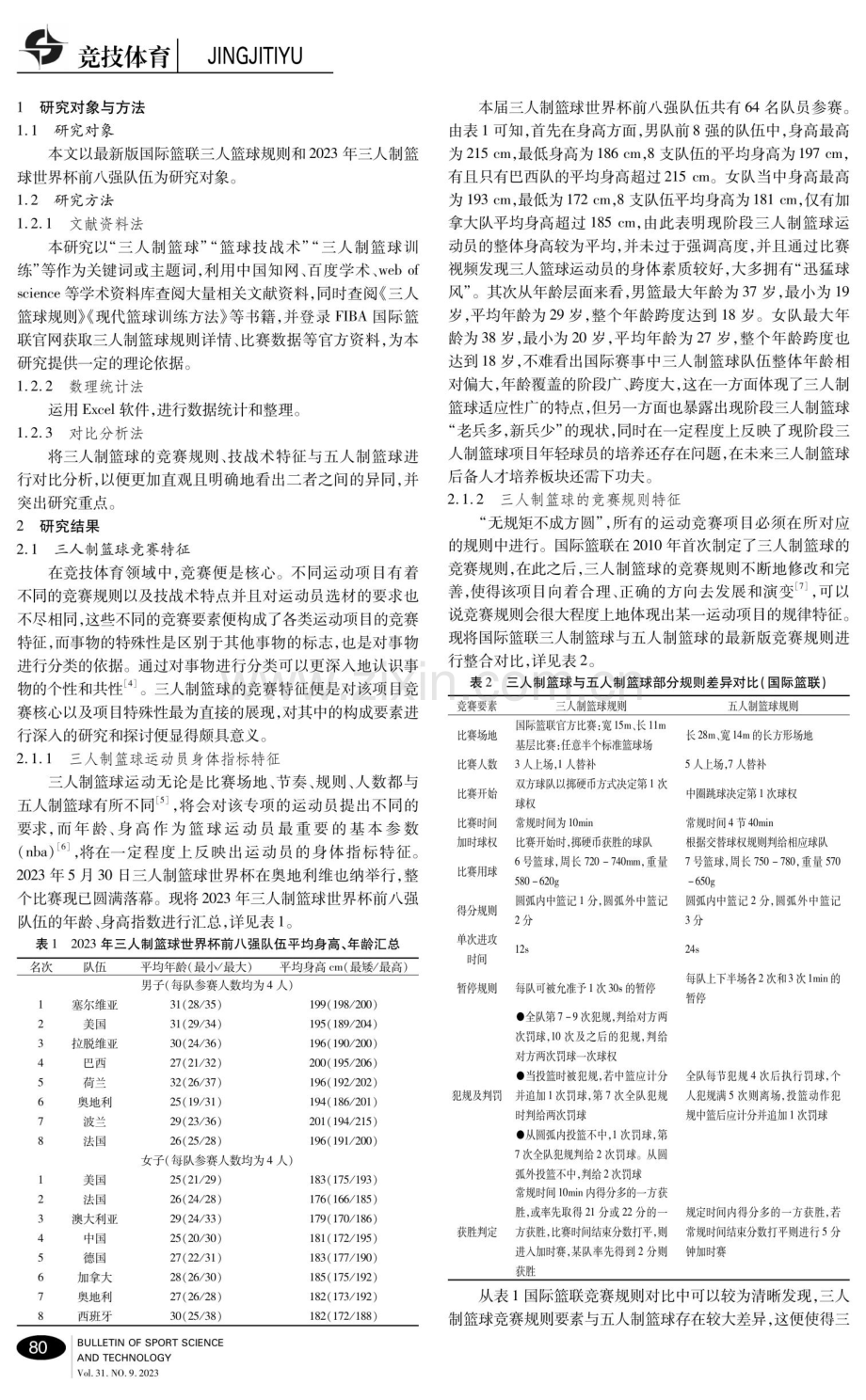 基于竞赛特征的现代三人制篮球运动技战术训练研究.pdf_第2页