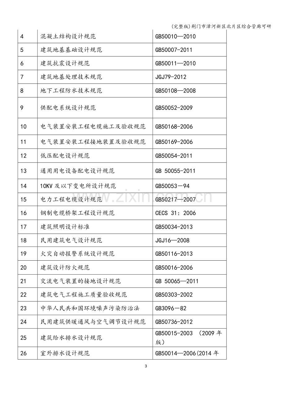 荆门市漳河新区北片区综合管廊可研.doc_第3页