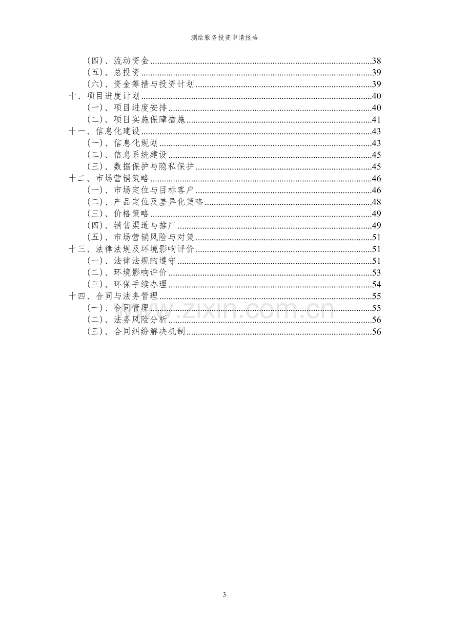 2024年测绘服务项目投资申请报告.docx_第3页