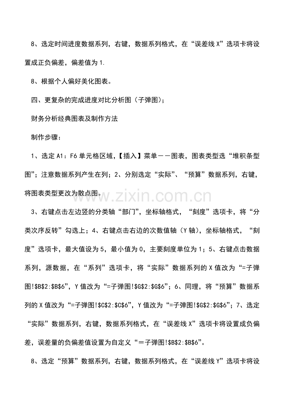 会计实务：财务分析经典图表及制作方法.doc_第3页