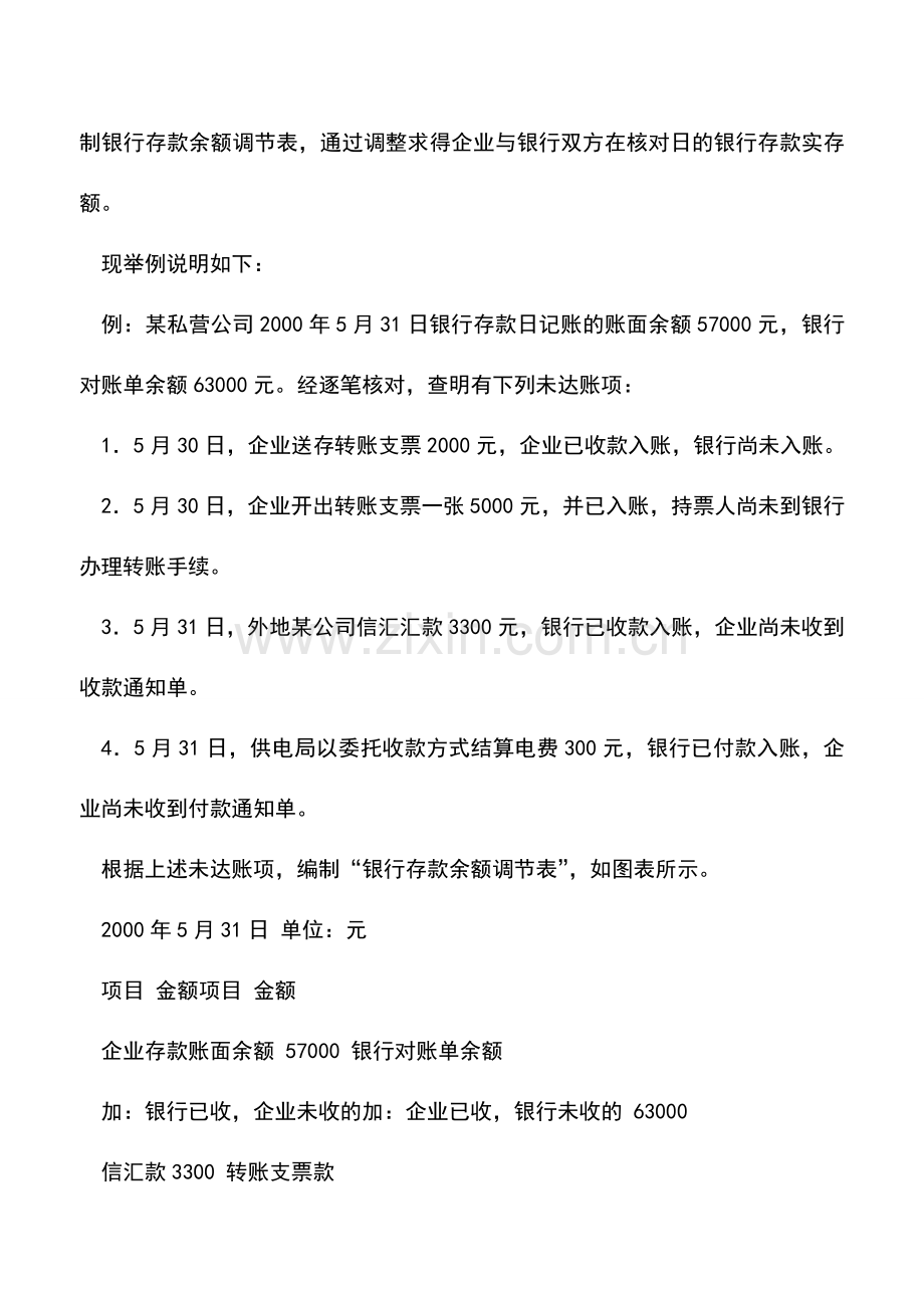 会计实务：私营公司银行存款余额调节表.doc_第2页