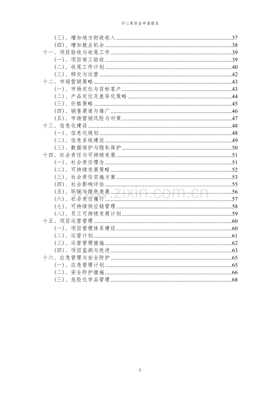 2024年开心果投资项目资金申请报告书.docx_第3页