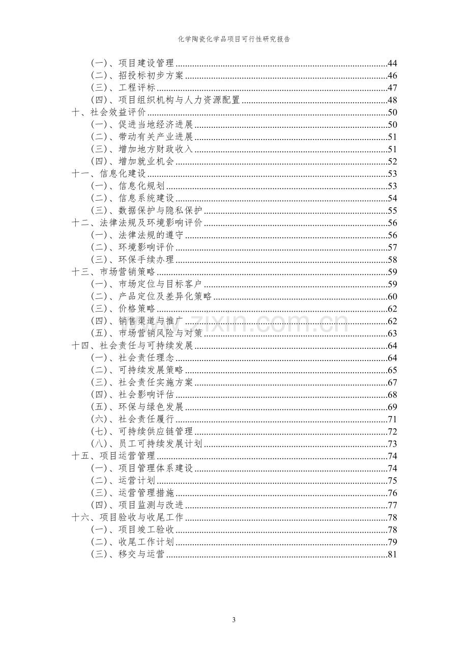 2024年化学陶瓷化学品项目可行性研究报告.docx_第3页