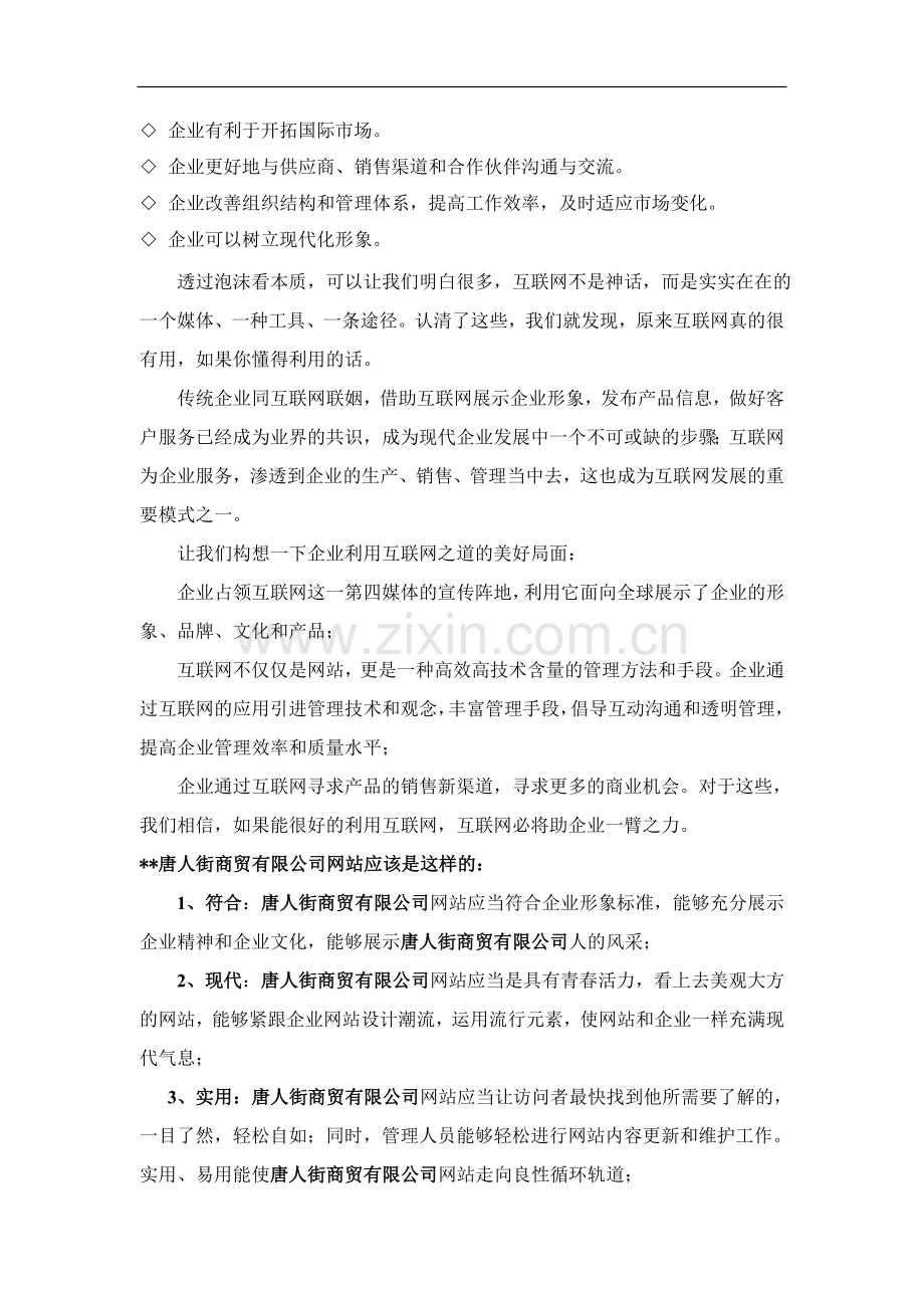 唐人街商贸有限公司网站方案.doc_第3页