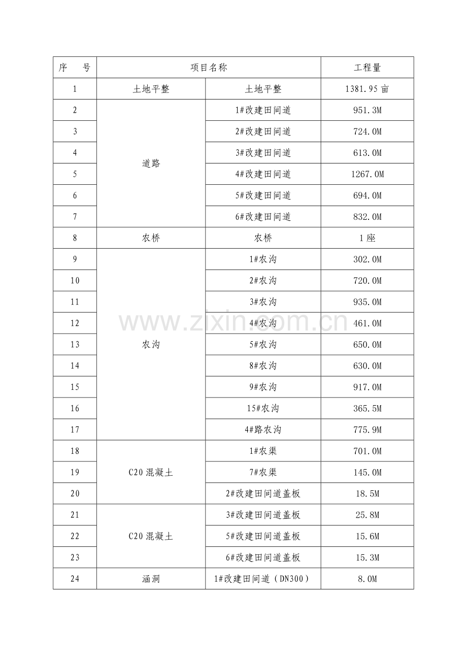 土地整治项目工程竣工验收报告.doc_第3页