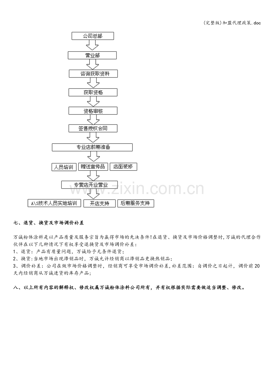 加盟代理政策.doc_第3页